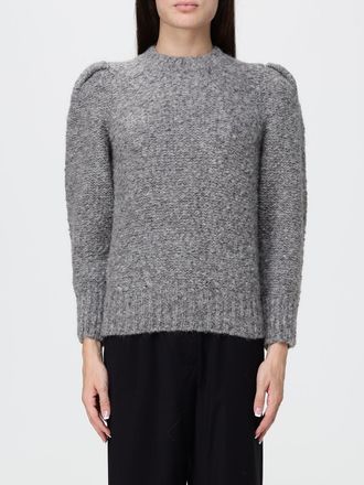 Isabel Marant Puff-Shoulder Virgin Wool Jumper
