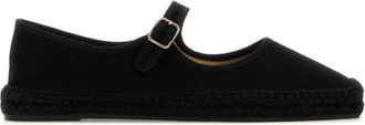 Castaner Black Canvas Espadrilles