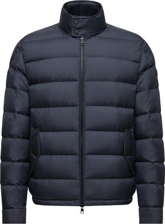 Moncler Phrier Short Down Jacket Blue Size 0