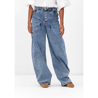 Est'seven Jeans, Dames, Blauw, M, Katoen, Macon Jeans