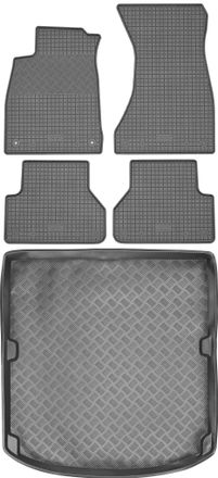 OEM Juego De Alfombrillas De Goma Para Coche Y Maletero Para Audi A4 B9 Limousine/sed&aacute;n A Partir De 2015