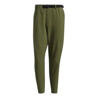 adidas Th Pnt Wv Funct Running Sports Woven Long Pants Green GP0954