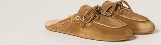 Miu Miu Faded suede mules