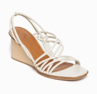 Coclico Diana Wedge Sandal In Savanna Greige