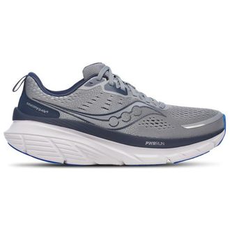 Saucony Mens Guide 18 - Running Shoes Flint/Navy Size 10.0