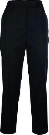 Prada Pantalones rectos - Trousers - Mujer - Negro - M