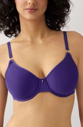 Wacoal Simply Done Underwire Convertible T-Shirt Bra in Mulberry P at Nordstrom Rack, Size 40G(4D)