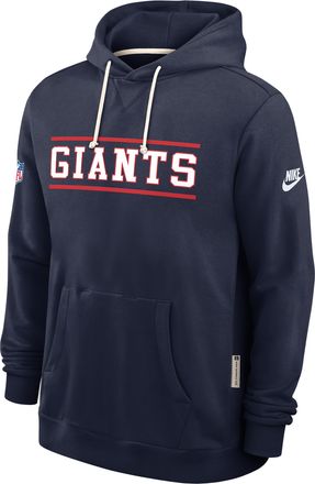 Nike New York Giants Alt Standard Issue Nike Mens Dri-FIT NFL Pullover Hoodie in Blue | 03AZ41SQ8I-PT1
