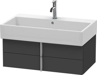 Duravit Duravit Vero Air Mueble De Pared 78,4 X 43,1 Cm, 2 Cajones, Para Vero Air 235080, Color (frente/cuerpo): Grafito Mate Decoraci&oacute;n - Va628704949