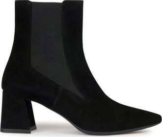 Geox Zwarte enkellaarsjes voor vrouwen - Dames - Chelseaboots - Zwart - 41 EU - Su&egrave;de - Schoenen
