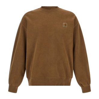 Carhartt Work in Progress Hoodies & sweatvesten, Heren, Bruin, S, Katoen, Vista Sweatshirt