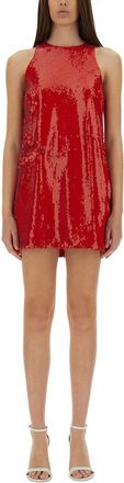 Msgm Sequined Dress-Donna