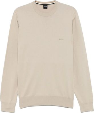 BOSS Maglione in cotone - Toni neutri