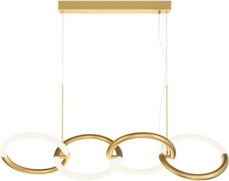 Maytoni Led Design Hängelampe Node, Gold 100 x 120 cm