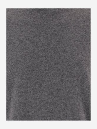 Vince Crew-Neck Cashmere Sweater - Gray