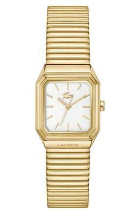 Lacoste Rene Bracelet Watch, 23mm x 30.8mm in Gold at Nordstrom