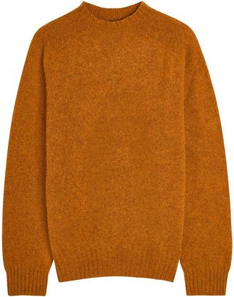 Ymc You Must Create Ymc Montland Wool Jumper - Orange - XL