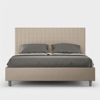 Itamoby Cama Matrimonio 160x200 Contenedor Dise&ntilde;o Moderno Sunny M1 - Beige