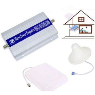 Trade Shop Trade Shop - Kit De Amplificador Gsm 3g Umts Repetidor Doble Antena Tel&eacute;fono M&oacute;vil Smartphone