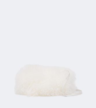 Yves Salomon Manchon Small shearling crossbody bag