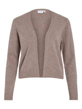 Vila Womens Viril Short L/S Knit Cardigan Noos, Falcon, M
