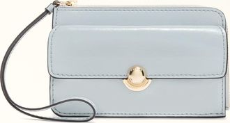 Furla Sfera Porta Carte Di Credito M Artemisia Blu Vitello Donna