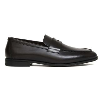 Doucal's Loafers, male, Black, Size: 9 1/2 US Mocassino Sfilato