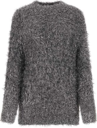 Isabel Marant Isabel Marant Silver Nylon Blend Wayne Sweater