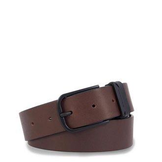Piquadro Belts, male, Brown, Size: ONE SIZE Mens belt with prong buckle