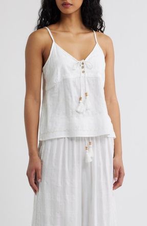 Rip Curl Catalina Island Camisole in Optical White at Nordstrom, Size Xx-Small