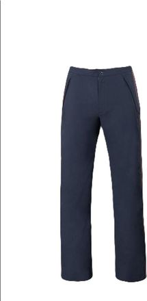 Moorer Mens Navy Tailored Straight Trousers, Size 48