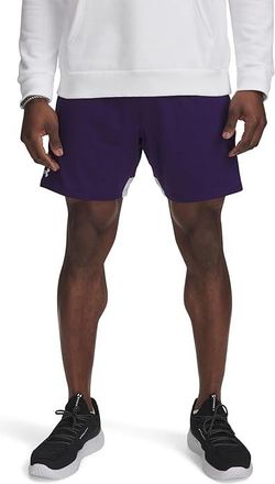 Under Armour Tech Vent 7 Inch Shorts Mens Shorts Purple/White/White : SM 7, Polyester