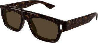 Saint Laurent SL 762 Zonnebril - unisex - Zonnebrillen - Bruin - 55 MM - Accessoires