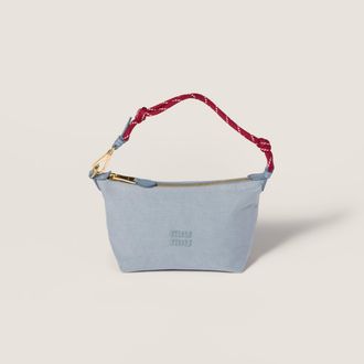 Miu Miu Gabardine pouch