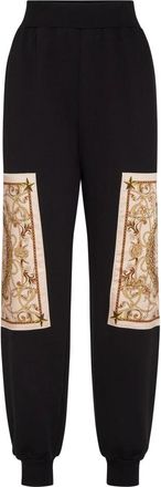 Philipp Plein New Baroque Joggers - Dames - Sweatpants - Zwart - XS - Katoen - Broeken