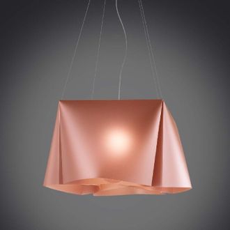 Linea Zero Linea Zero - Wanda Ara&ntilde;a Colgante De Cinco Luces En Cobre Polilux Di&aacute;metro 59x H31 Cm