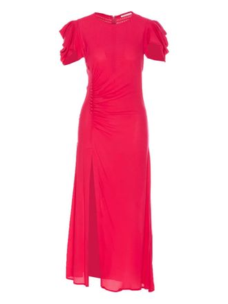 Mar De Margaritas button-detail mini dress - Pink