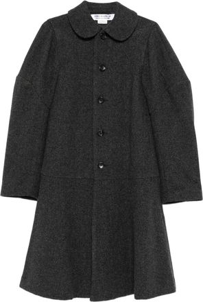 Comme Des Garçons Cappotto monopetto in lana - Grigio