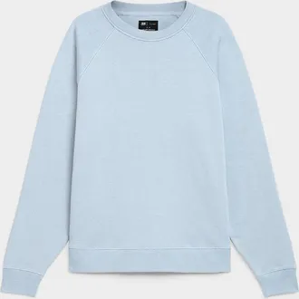Le 31 Mens Fleece-underside raglan sweatshirt