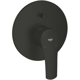 GROHE 19 450 243 Eurosmart Monomando Para Ba&ntilde;o Y Ducha 1/2 Negro Mate - Ref: 19 450 243