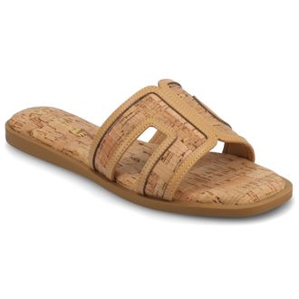 Journee Collection Women & apos;s Primah Medium and Wide Width Flat Sandals