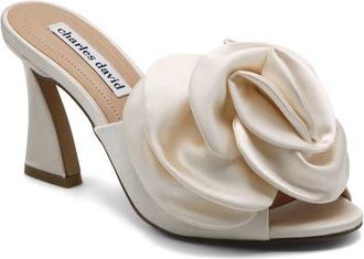 Charles by Charles David Kimchi Slide Sandal in Ivory at Nordstrom, Size 7.5