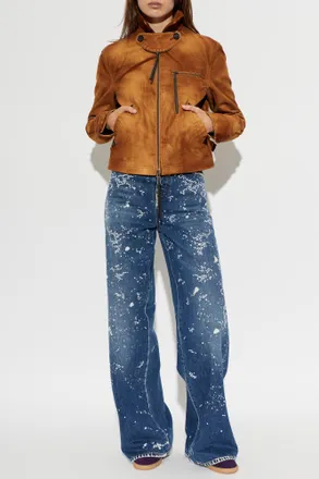 Dsquared2 Brown Denim Jacket, Womens, Brown