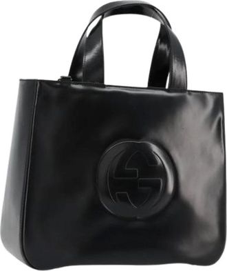 Gucci Pre-owned Handbags, female, Black, Size: ONE SIZE Pre-owned Vintage Hand Bag