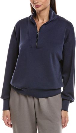 Ariella Scuba 1/2-Zip Funnel Pullover
