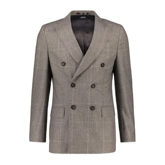 HUGO BOSS Blazers - - Jackets - Uomo - Marrone - L