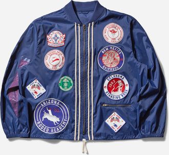 Champion Men s 60s Souvenir Campus Jacket Blue