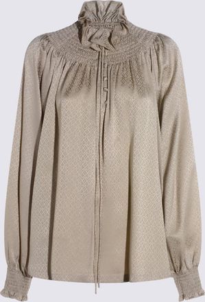 Burberry Beige Silk Shirt