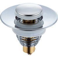 OEM Colador De Desag&uuml;e Universal De Acero Inoxidable Para Fregadero, Tap&oacute;n De Ba&ntilde;era, Recogedor De Pelo, Accesorio De Ba&ntilde;o (1 Pieza) - Crezuo