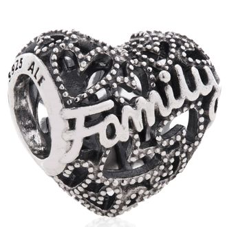 Pandora Heart Sterling Silver Charm
